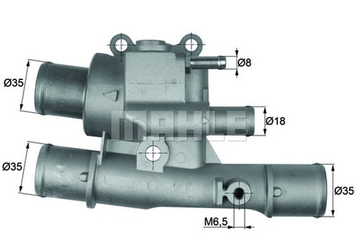 Behr thermostat kühlmittel - thermostat, ti