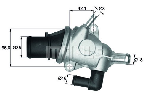 Behr thermostat kühlmittel - behr,
