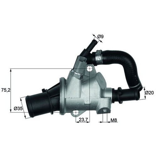 Mahle thermostat gehäuse - mahle,